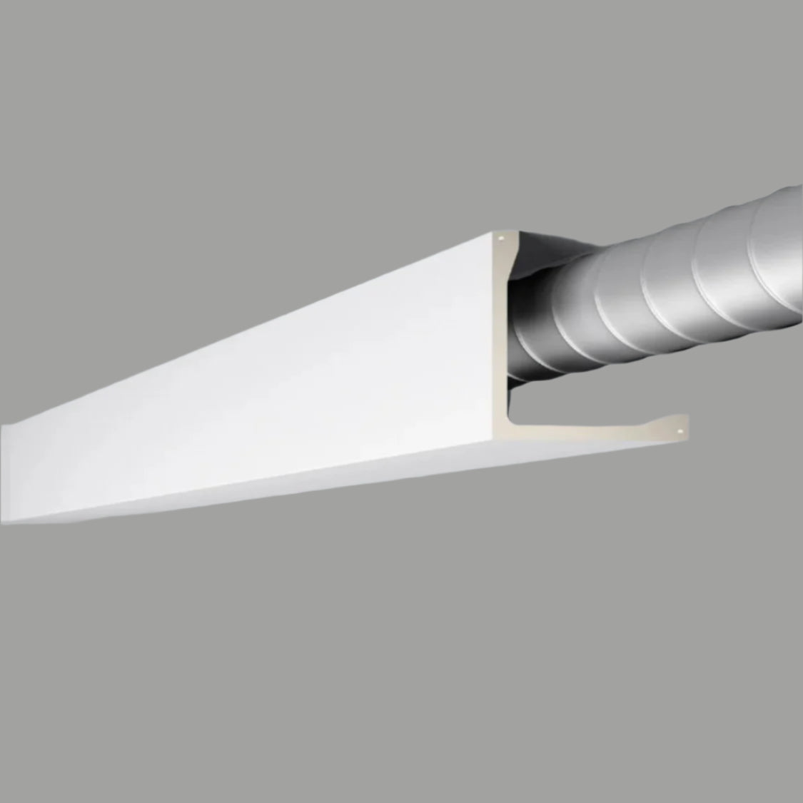 L5 ARSTYL 2M Functional NMC ceiling coving for concealing ventilation pipes  | DecorMania UK